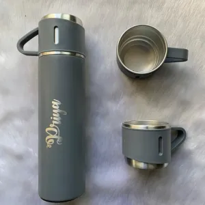 Stainless Steel Vaccum Set With Cups