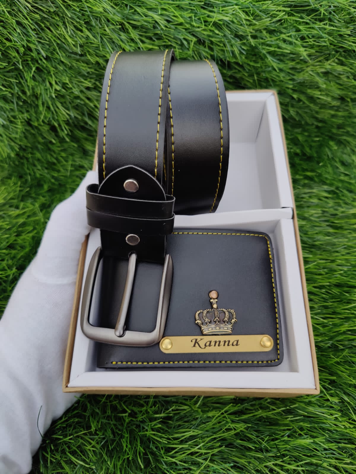 Buy online Men Belt & Wallet Leather Gift Combo from Accessories for Men by  Zevora for ₹799 at 47% off | 2024 Limeroad.com